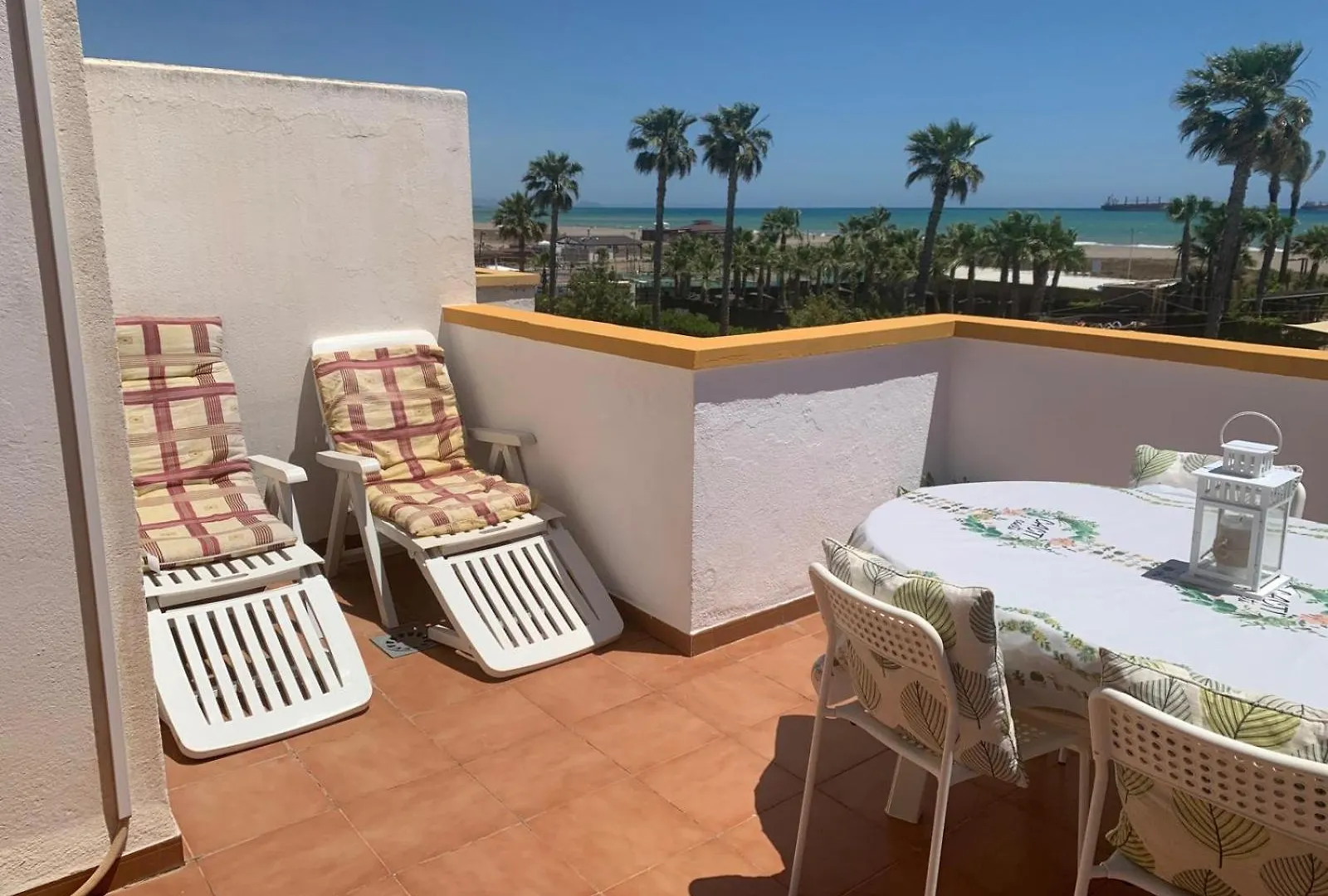 Apartament Vistas Al Mar Frente A La Playa Playas de Vera 0*,  Hiszpania